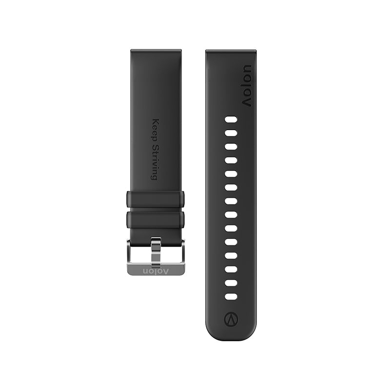 Aolon 22mm 硅胶表带 - Aolon