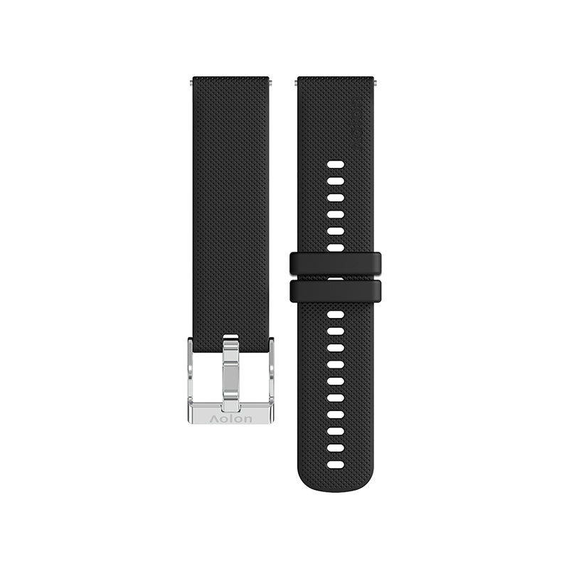 Aolon 22mm 纹理硅胶表带 - Aolon