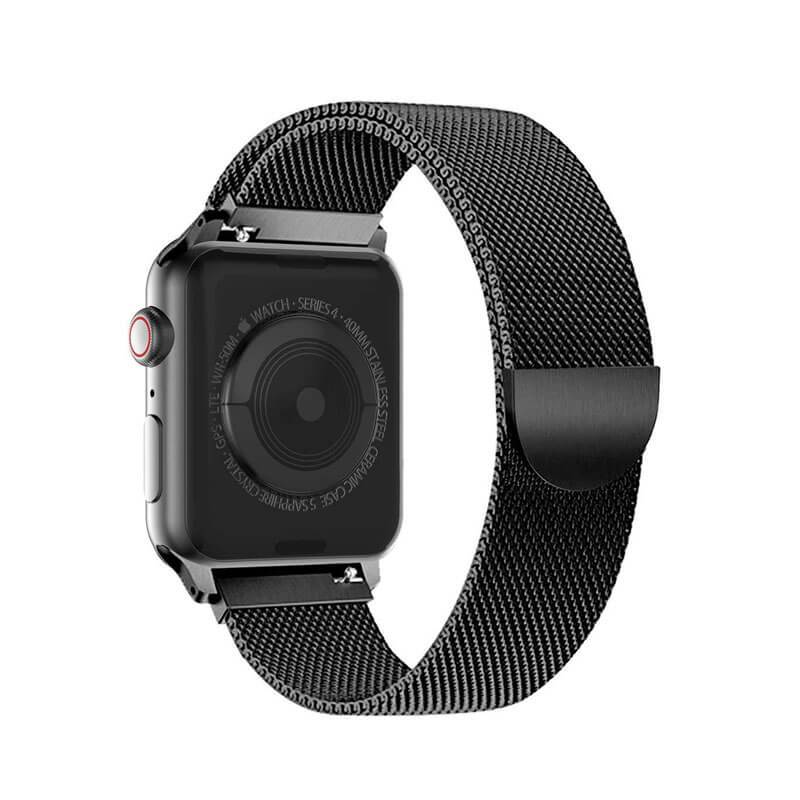 适用于 Apple Watch 的不锈钢磁性圆形表带 - Aolon