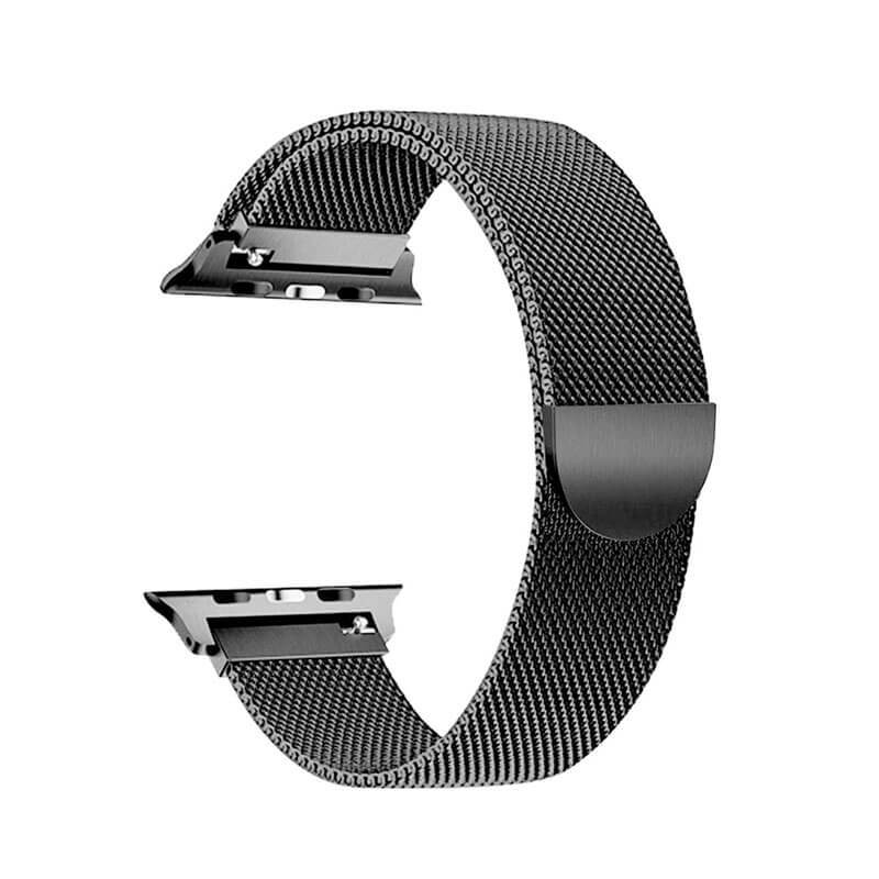 适用于 Apple Watch 的不锈钢磁性圆形表带 - Aolon